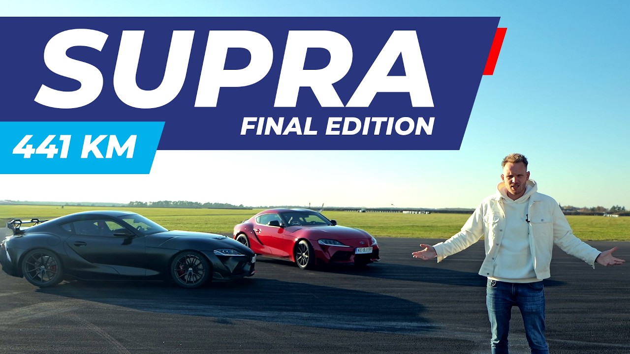Toyota Supra Final Edition wymiata na torze Silesia Ring!