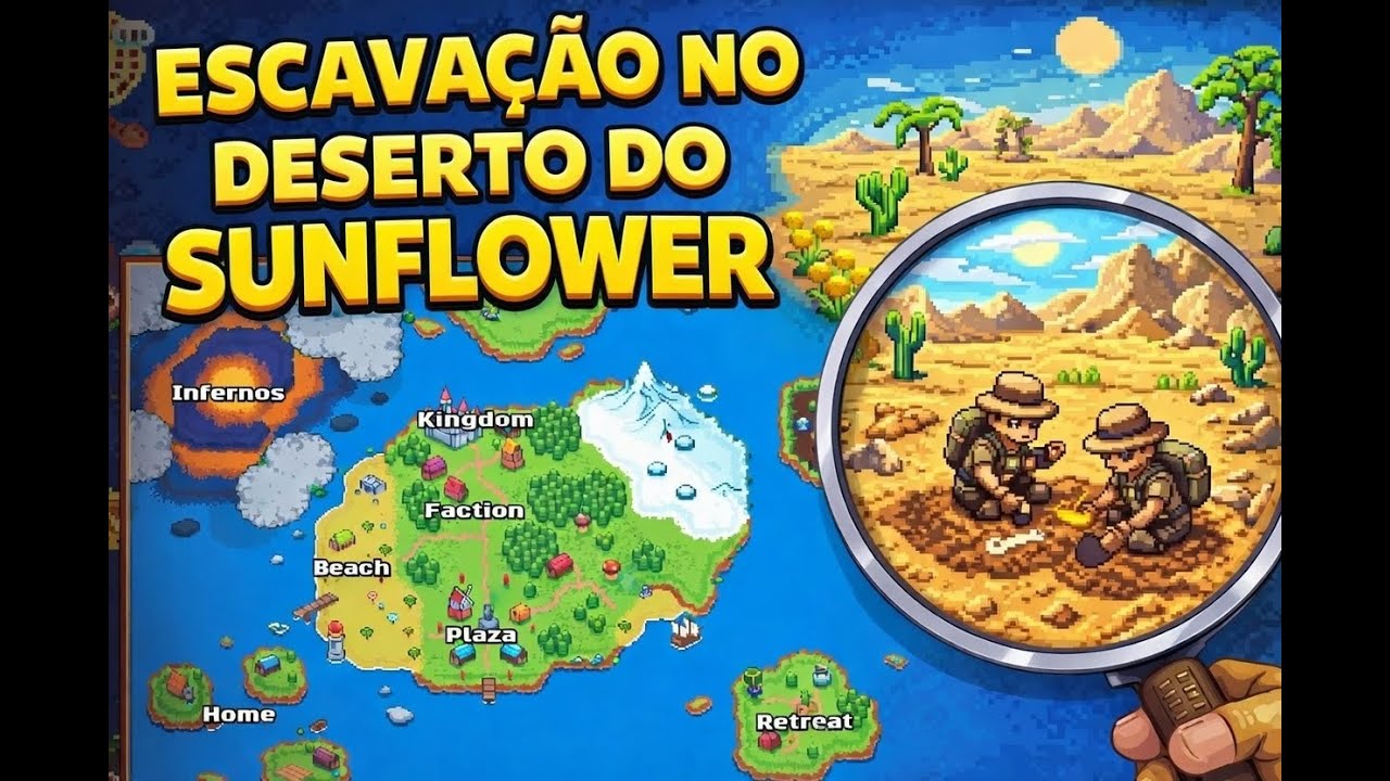 A GRANDE Escavação no Deserto do Sunflower | Descoberta Incrível