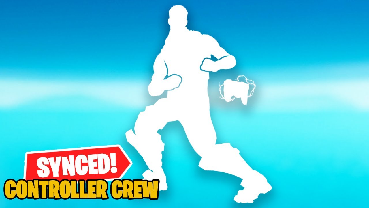 Controller Crew Emote in Fortnite, But Every Second is a Different Character! (Perfectly Synced)