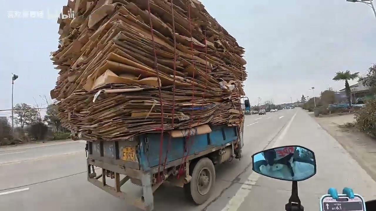 骑电动车3000公里回家过年第六天