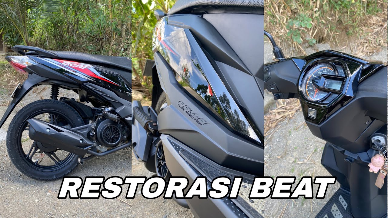 RESTORASI BEAT !! DANA KULI BRO,,REPAINT BODY HALUS KASAR VELG DLL,DITON PREMIUM