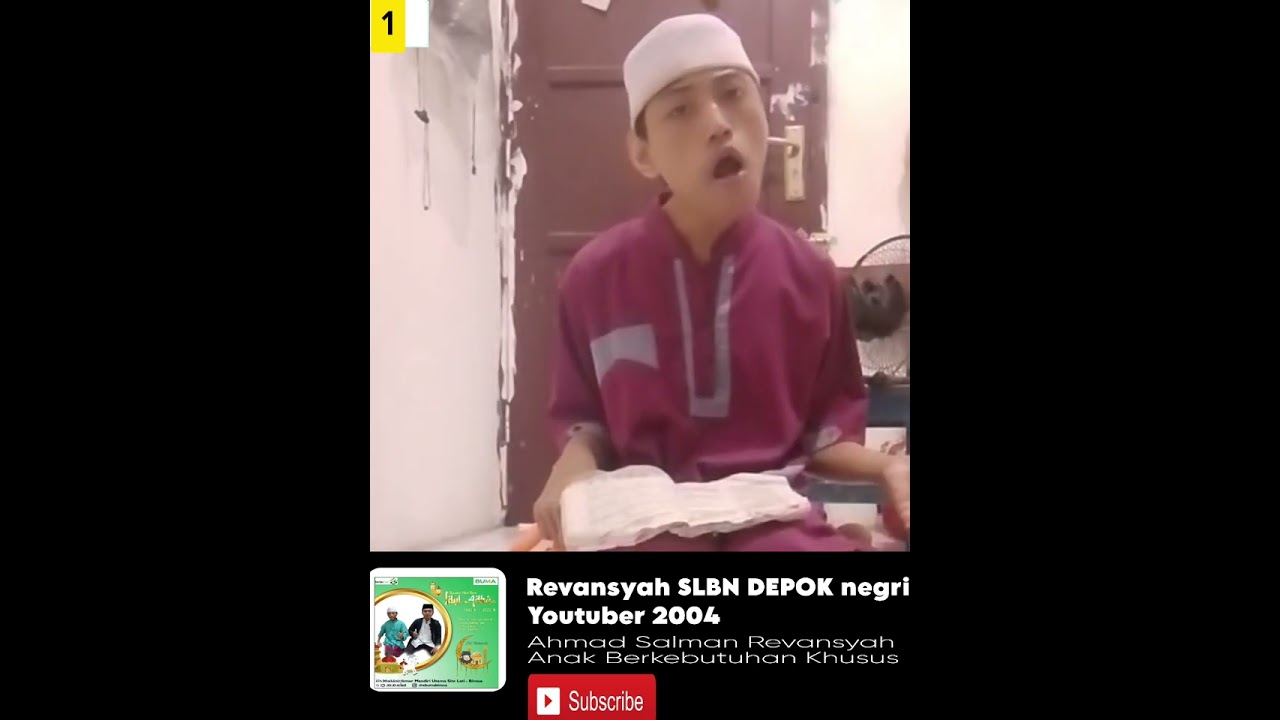 judul baca juz amma sama hafalan surat pendek Salman revansyah Anak berkebutuhan khusus