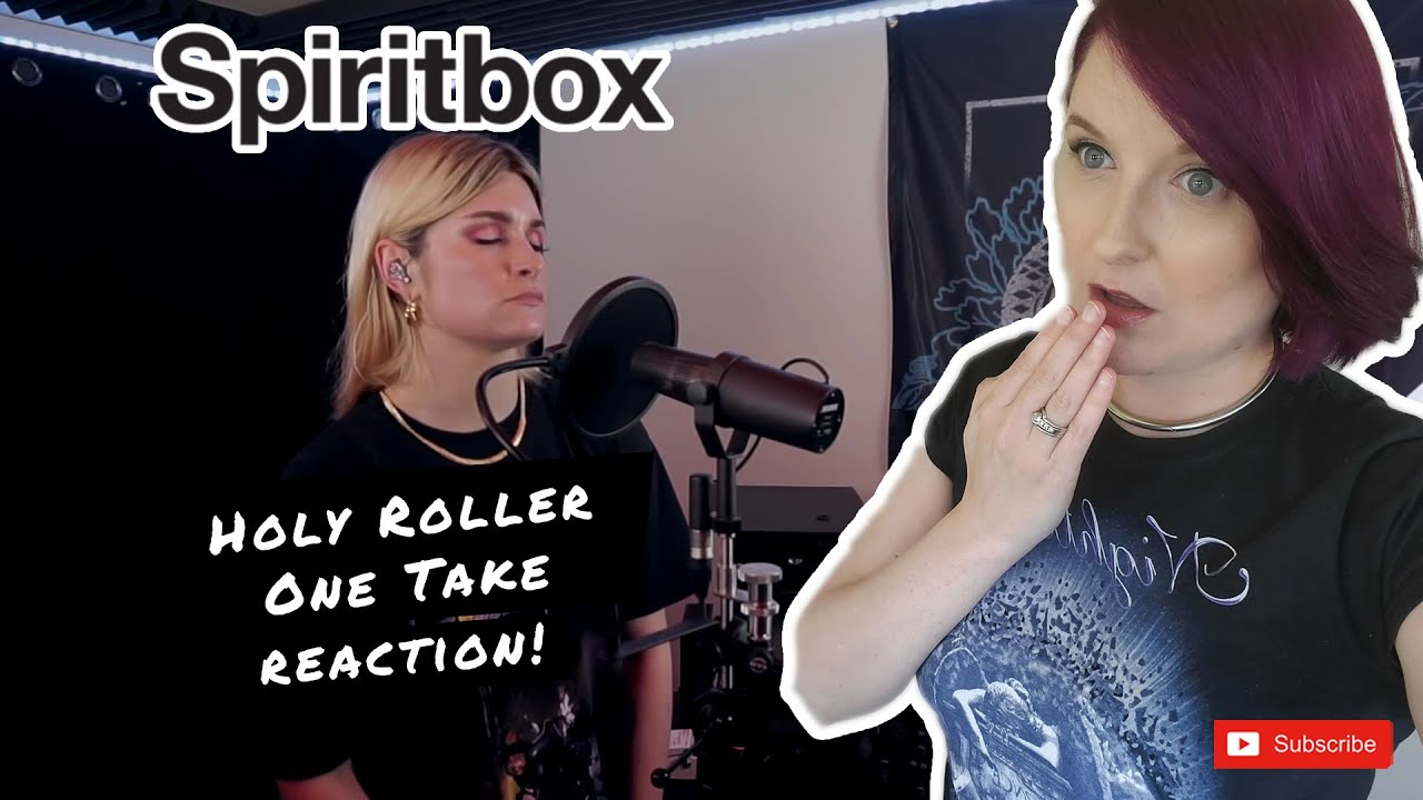 SPIRITBOX - Holy Roller - Courtney LaPlante one take live performance | REACTION