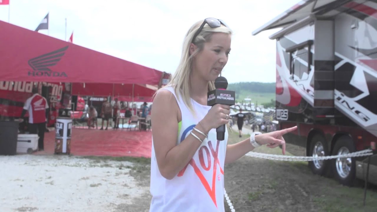The Moto Life: Georgia Lindsay Invades Trey Canard's Motorhome