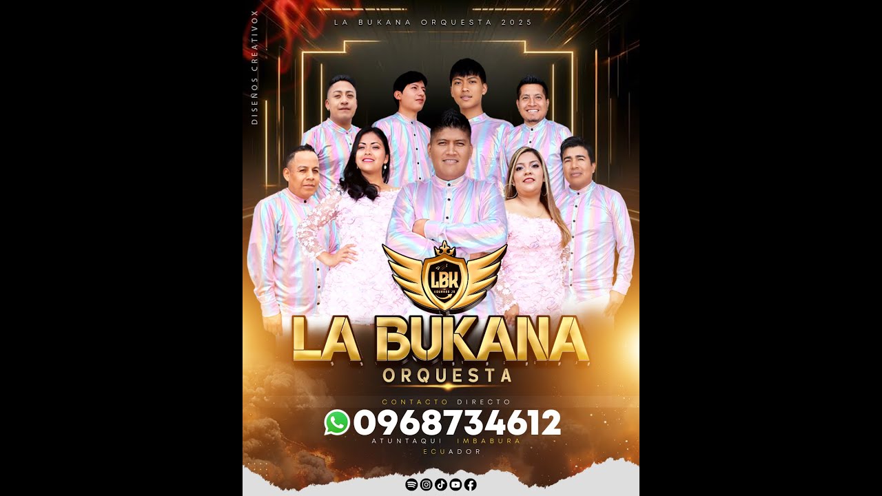 LA BUKANA EN VIVO 2025 MIX Vida de mi vida