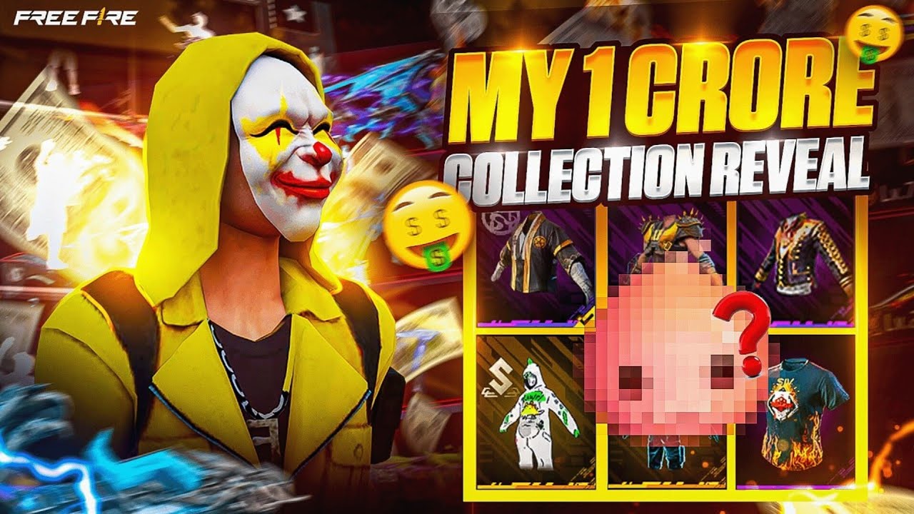 🔥My ₹1 Crore Free Fire ID Collection🤑 💸🔥 | ₹100 vs ₹1 Crore! 😱🔥 Tomie