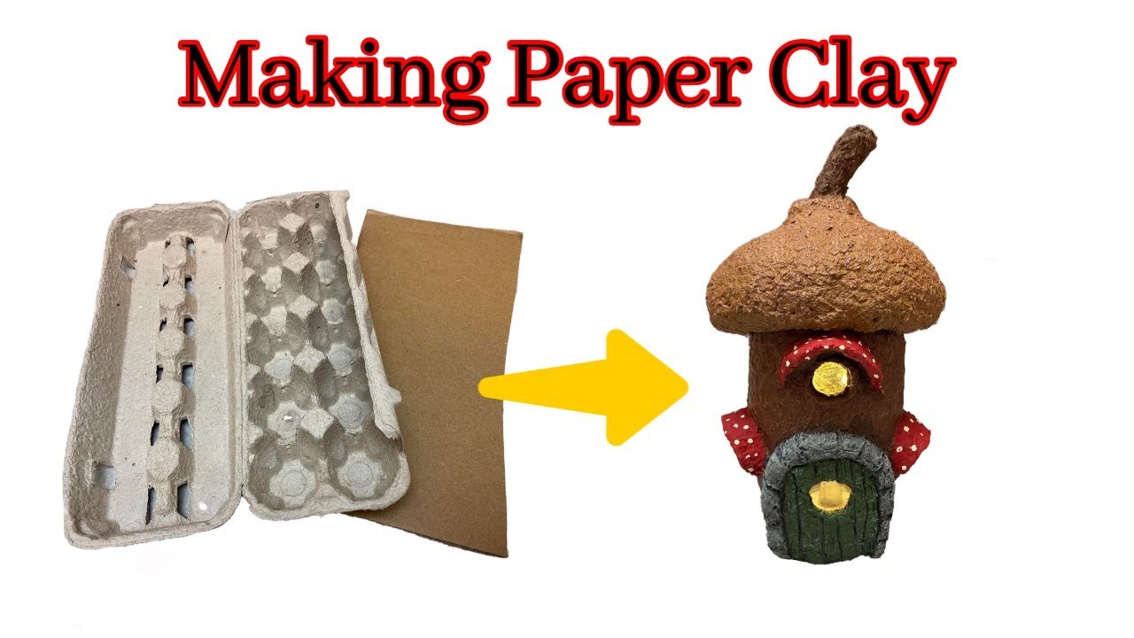 2 Methods of DIY Paper Clay With Measurements