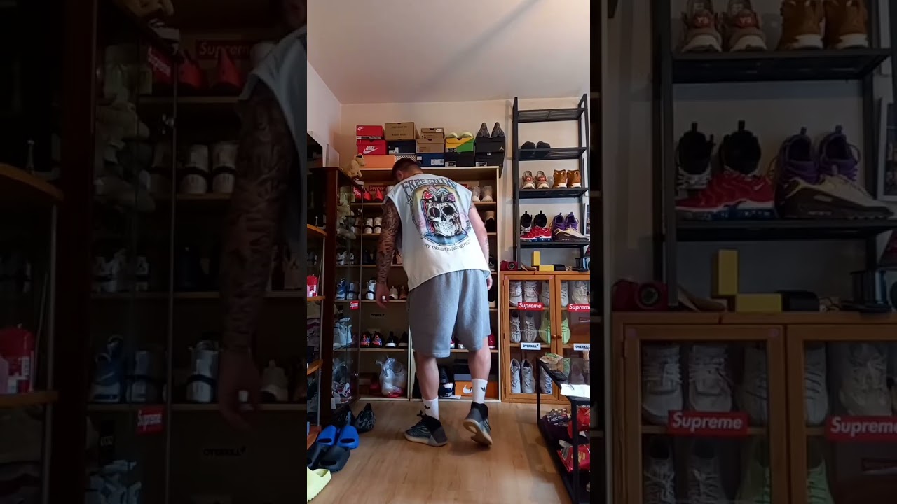 into Adidas Supreme and Yeezy qntm Frozen Blue 