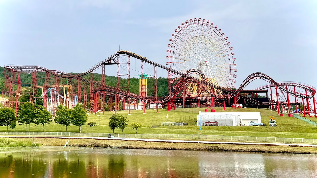 【最新】 北海道グリーンランドの絶叫コースターをイッキ見！ on-ride POV (乗車映像)