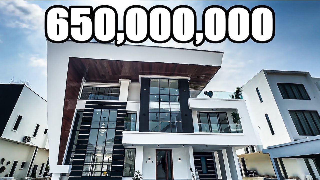 LET'S TOUR THIS 650 MILLION NAIRA LAGOS MANSION TOGETHER!