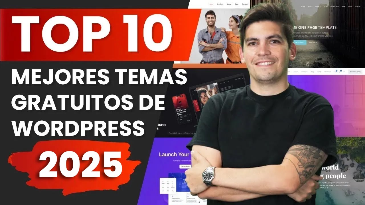 ️Las 10 Mejores PLANTILLAS de Wordpress (GRATIS!)⚡️ (¡Los mejores!)