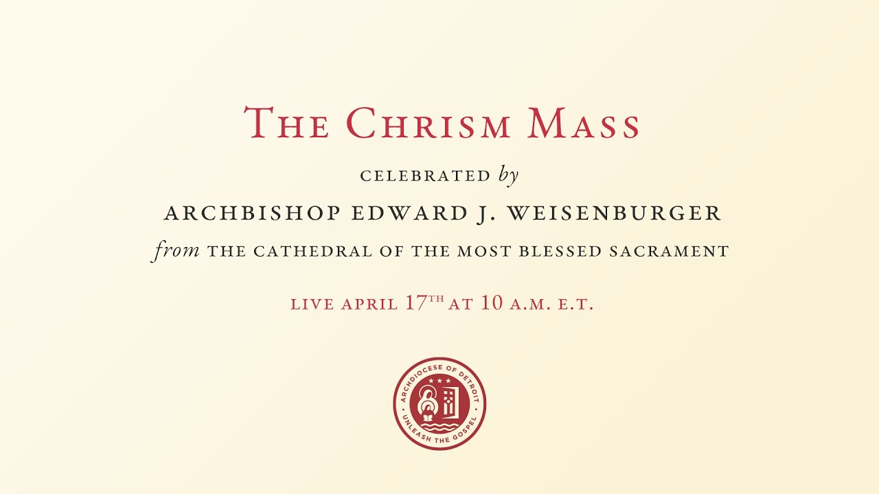Chrism Mass 4-17-25