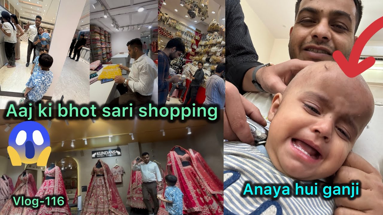Aaj ki bhot sari shopping 🛍️ #reelkarofeelkaro #vlog #lifestyle #shopping 