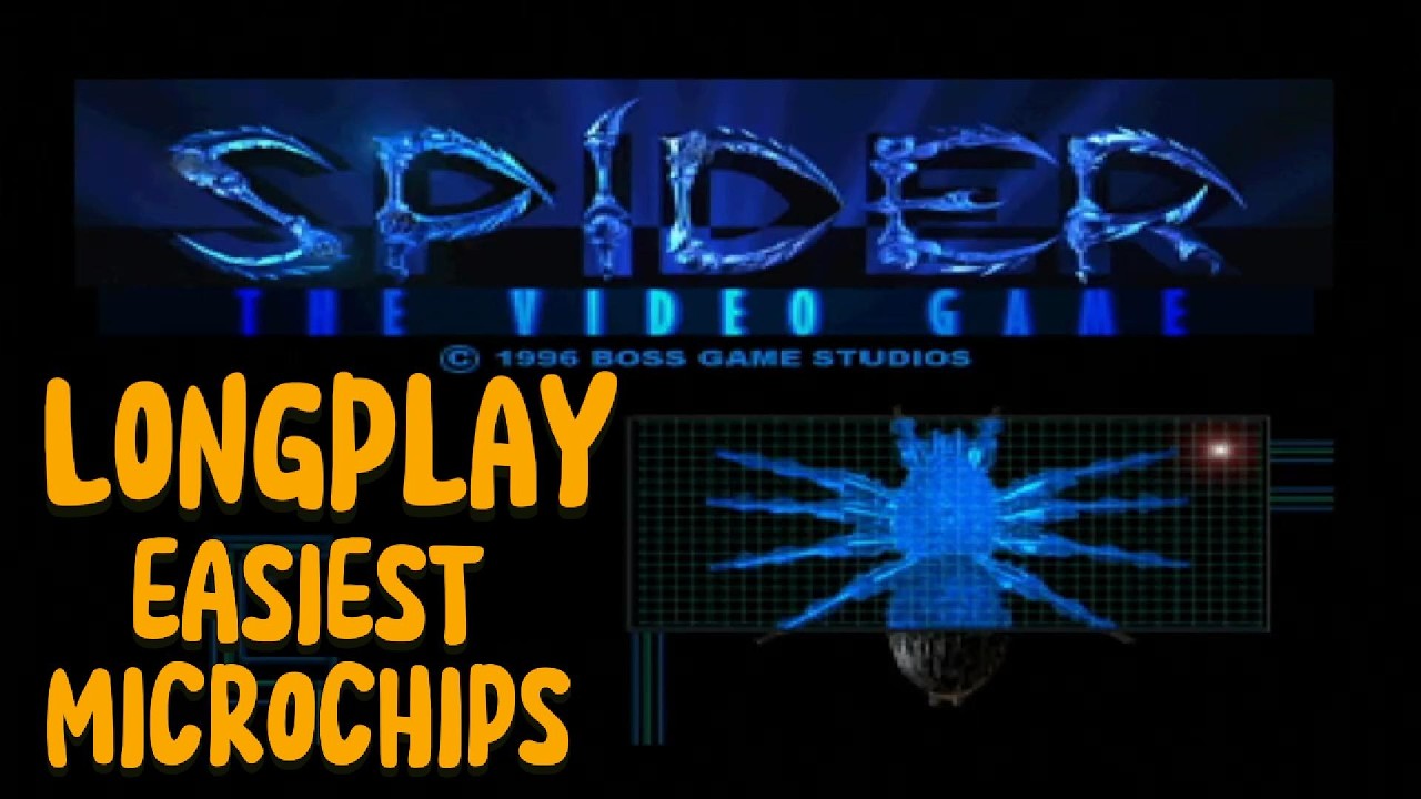 Spider the Video Game longplay full game Easiest Microchips Playstation 1 no commentary
