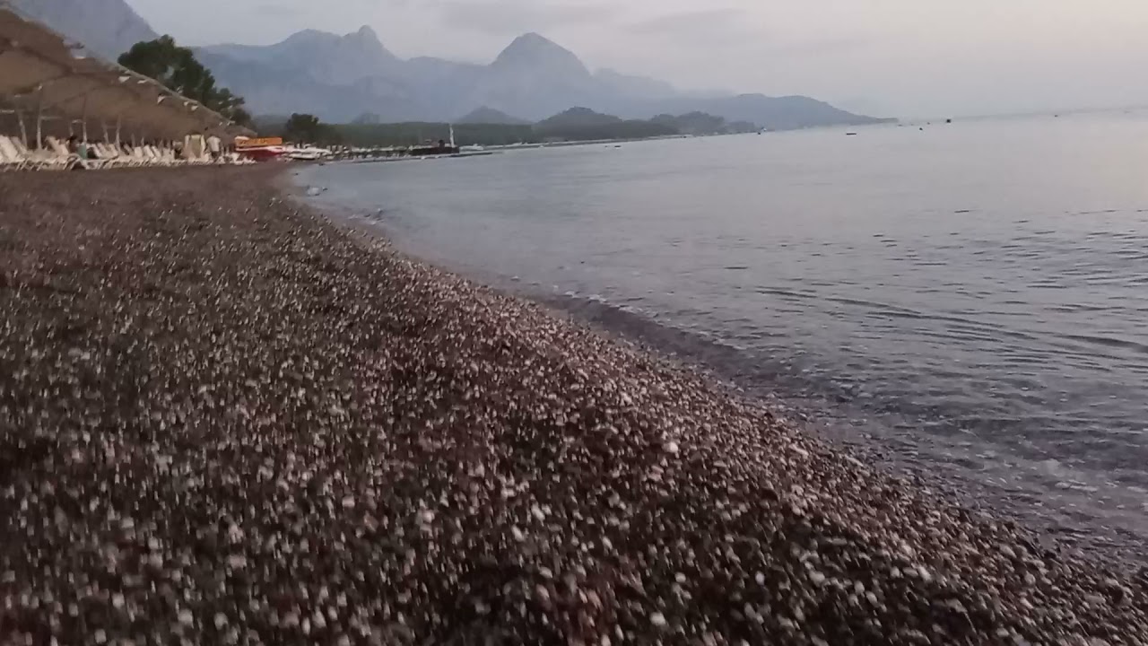 Средиземное море Кемер (Kemer beach, Gelidonya, Crystal Aura beach) сентябрь 2021