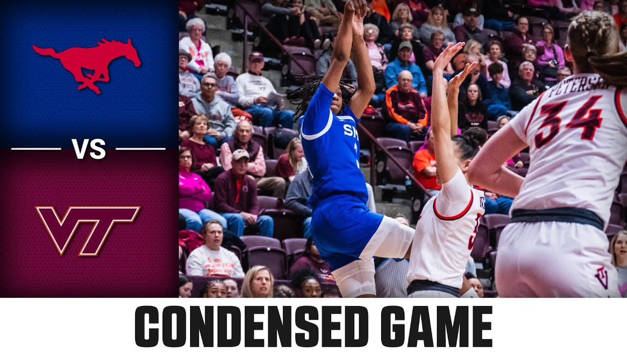 SMU vs. Virginia Tech Condensed Game | 2024-25 ACC Women’s Basketball