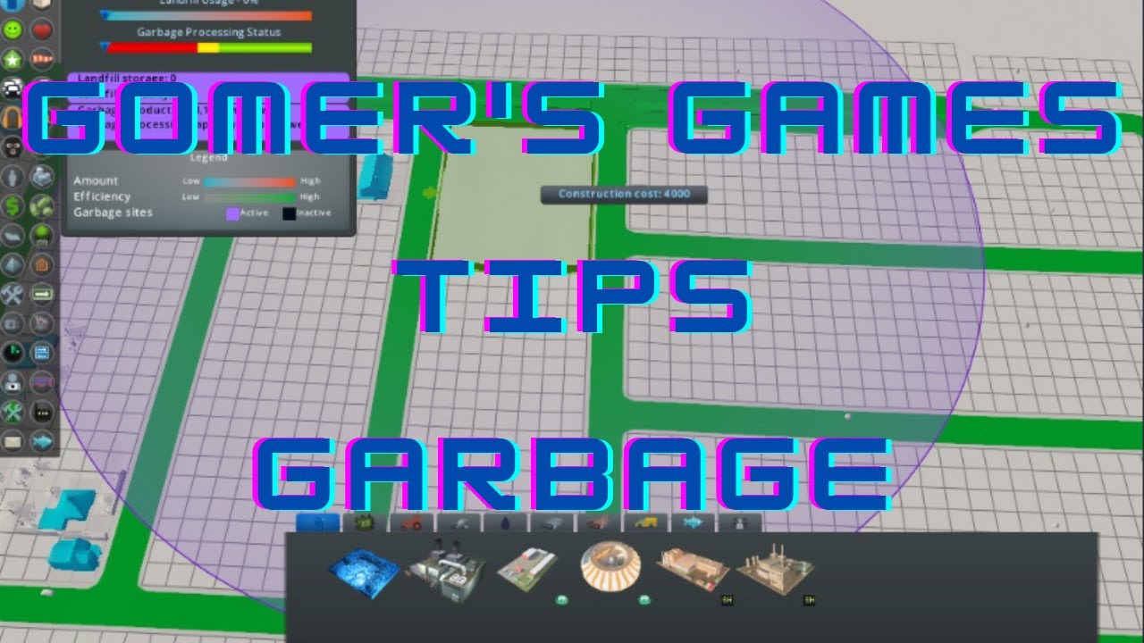 Cities Skylines: Garbage Tips