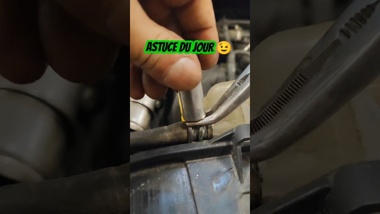 &Ecirc;tre m&eacute;canicien c'est aussi trouver des astuces 😁 #mecanique #astuce #technique