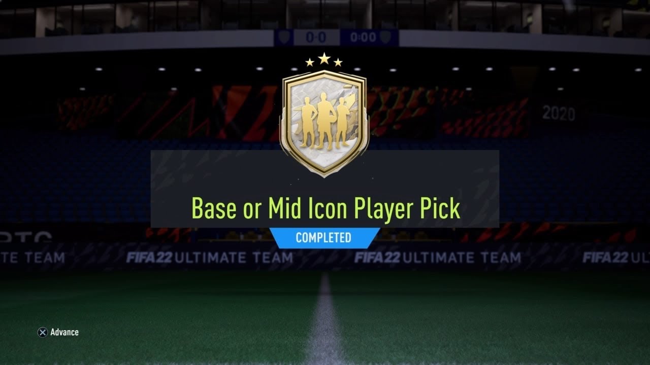 FIFA 22 - Base or Mid Icon Player Pick