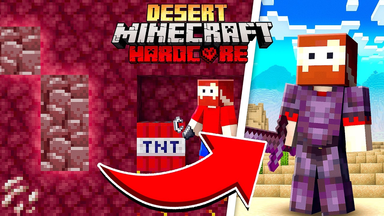 ONEINDIG VEEL NETHERITE In Minecraft Hardcore!