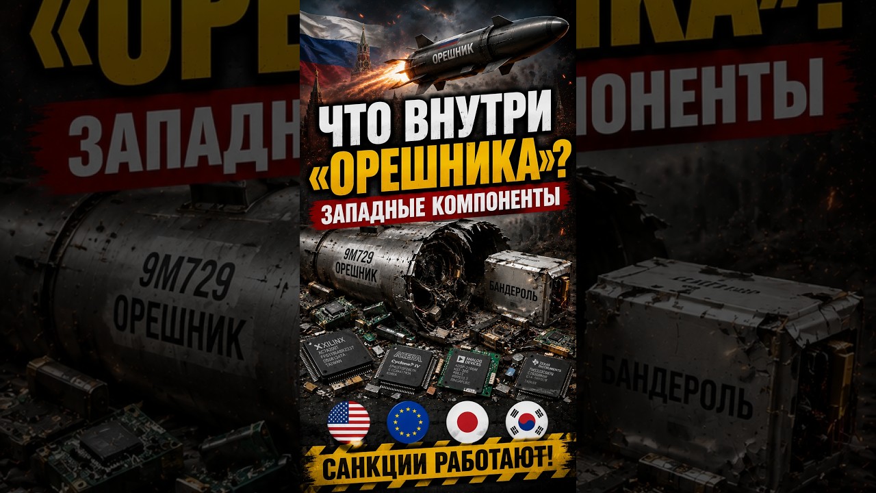 ⚠️ В КИЕВЕ ПОКАЗАЛИ, ИЗ ЧЕГО СОБРАН &laquo;ОРЕШНИК&raquo;