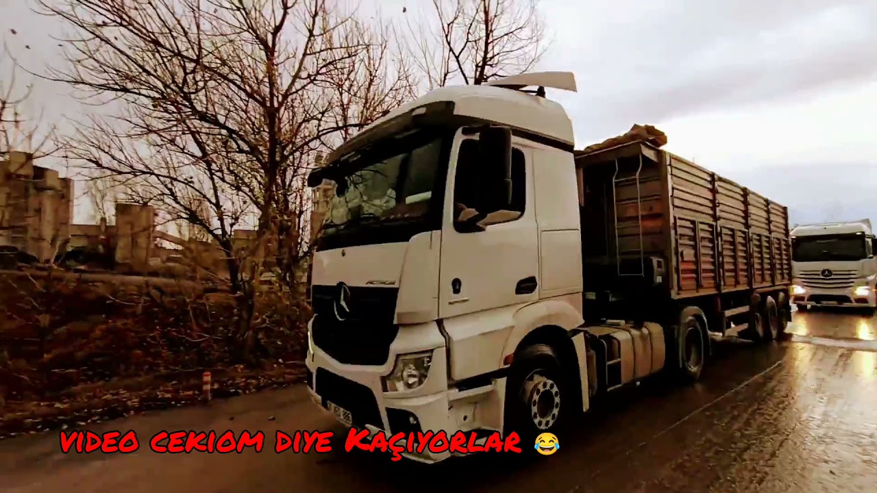 DAMPERLİ TIR  YÜK BOŞALTMA İŞLEMİ