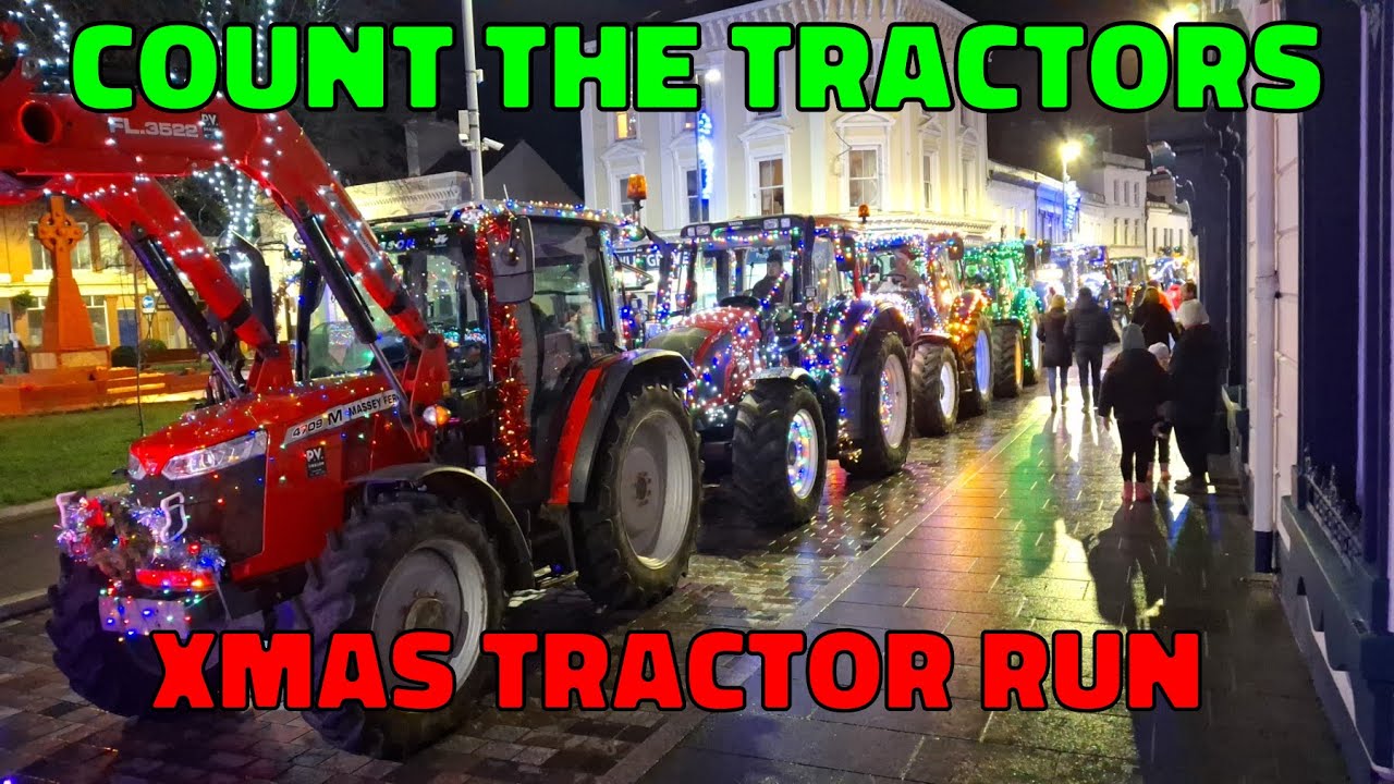 2025 Isle of Man Young Farmers Xmas tractor run