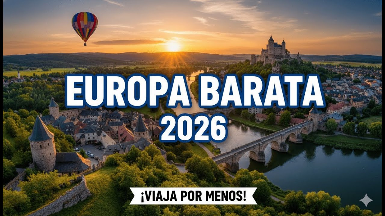 Los 7 destinos m&aacute;s baratos para viajar por Europa