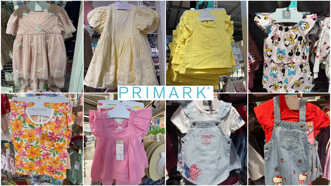 Primark baby girls clothes new collection / April 2025