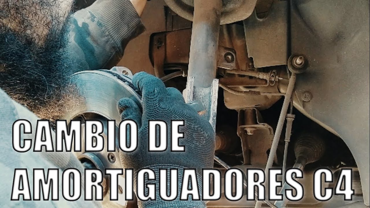 Como cambiar los amortiguadores delanteros de un Citroen C4