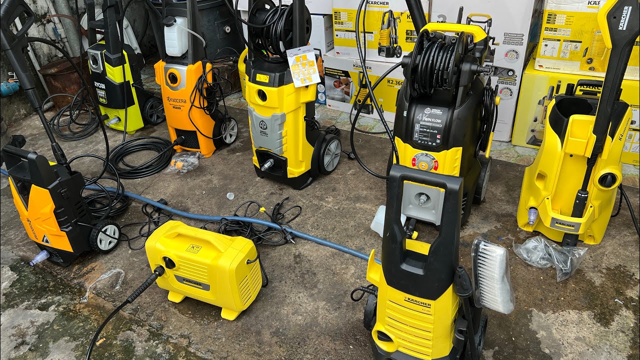 Báo giá máy rửa xe gia đình Ryobi, Karcher, Annovi 11/10/2023| ☎️0382003453 - 0913601815