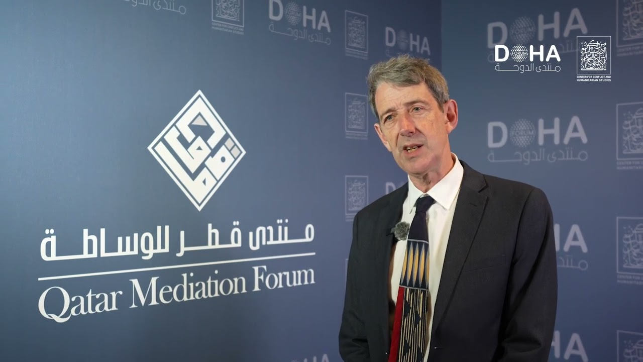 Meet the Speakers Series | Alex De Waal at the Qatar Mediation Forum
