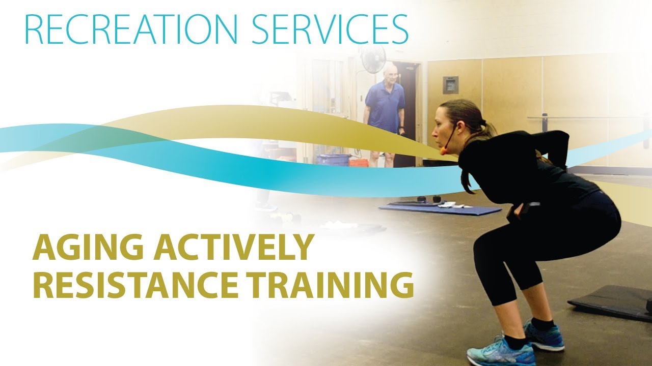 GROUP FITNESS SERIES – AGING ACTIVELY RESISTANCE TRAINING
