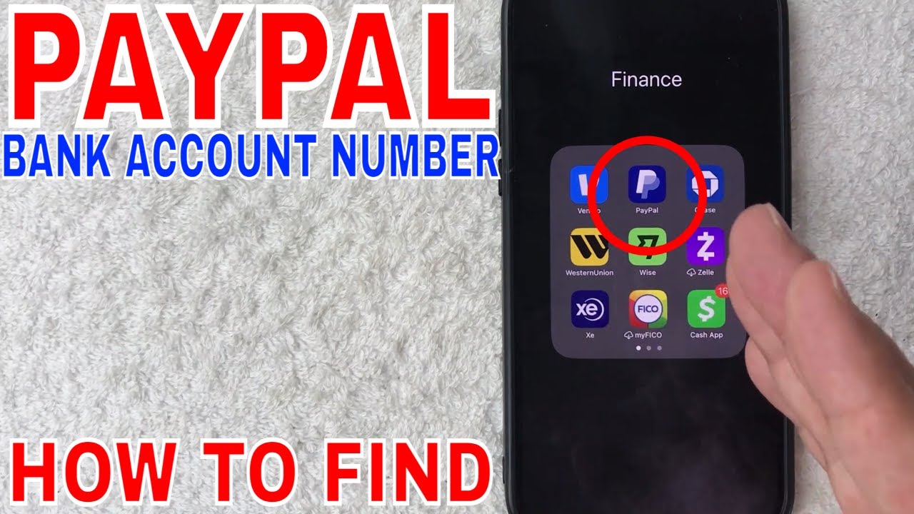 ✅ Как узнать номер своего банковского счета PayPal 🔴