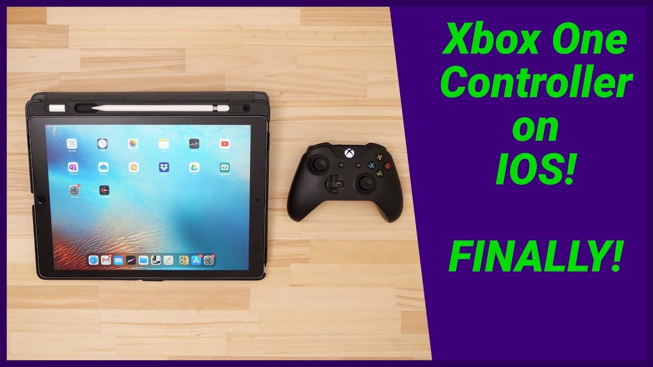 How to Use the Xbox One Controller On IOS (iPad, iPhone)