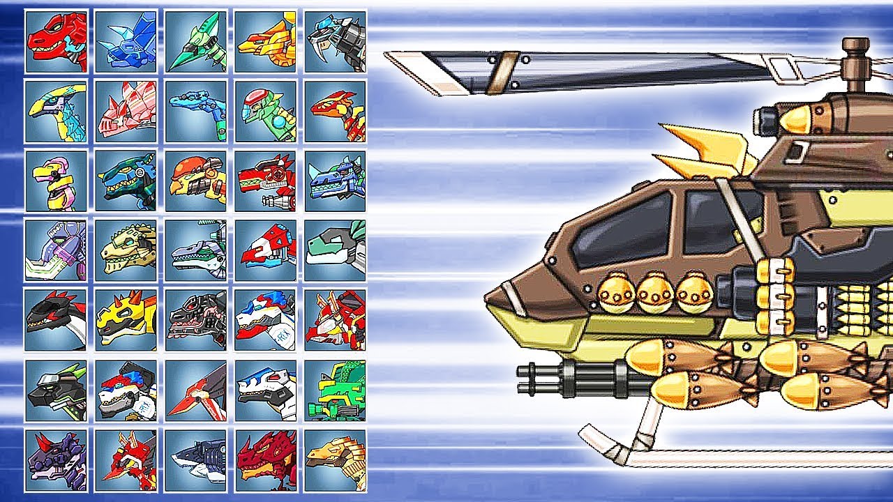 Dino Robot Battle Arena: Troodon Helicopter (Assembly + Fights) | Eftsei Gaming