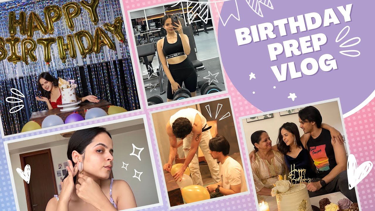 Birthday Prep Vlog | Shopping, Skincare, Guest list and much more | Palak Sindhwani
