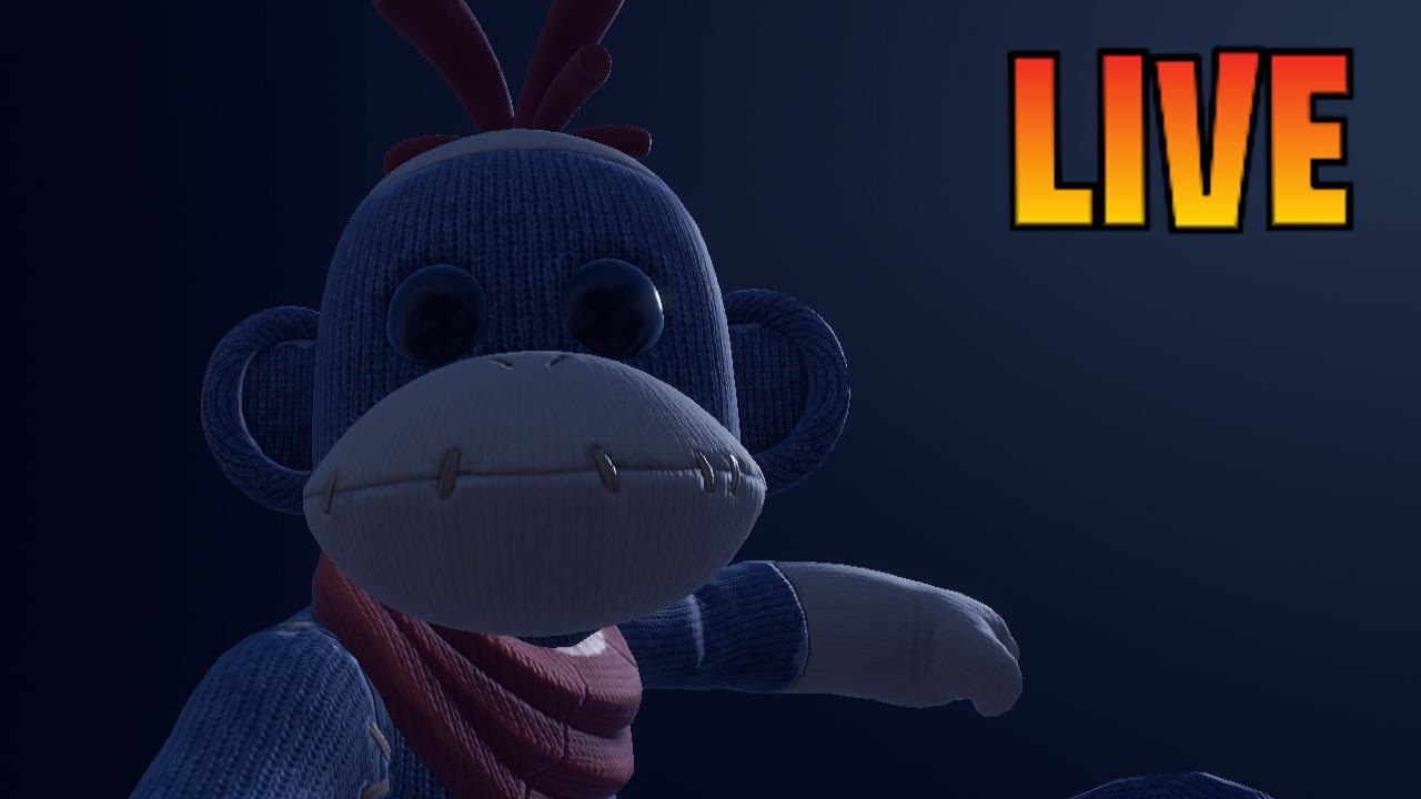 Monking everyone with the NEW sock monkey skin LIVE!!