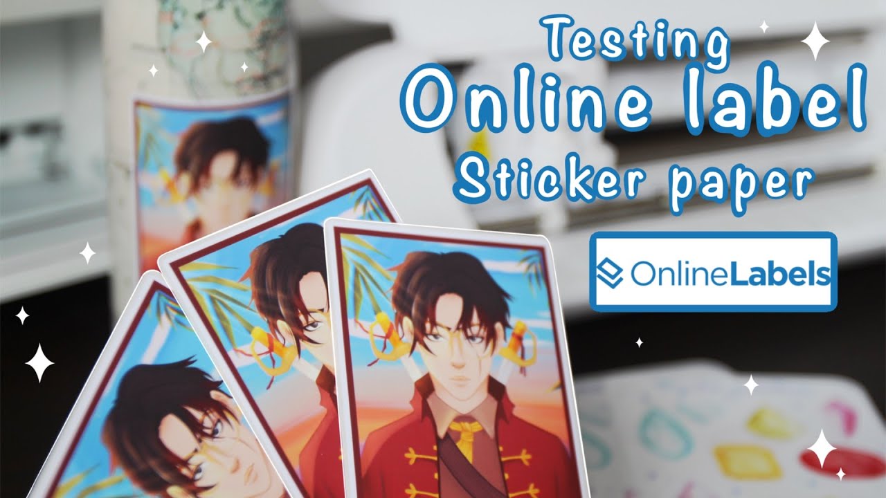Online Labels matte sticker paper review