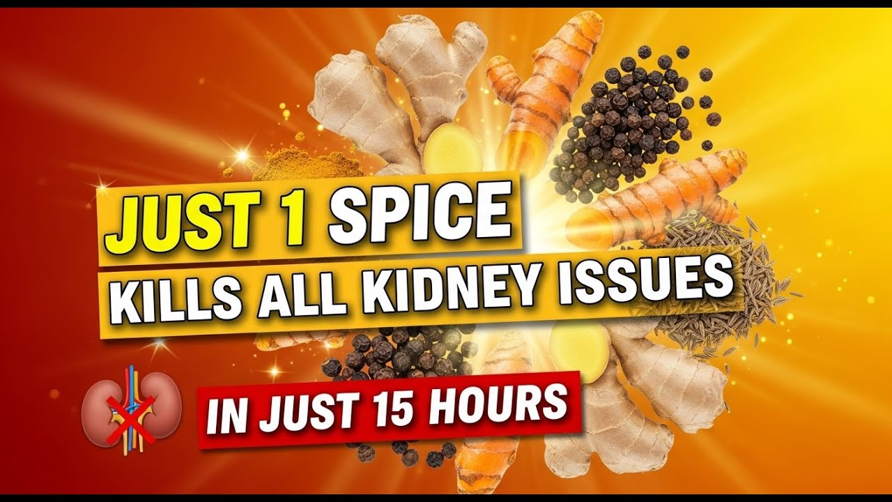 These Home Spices Cleanse Your Kidneys Naturally | Flush Toxins, Improve Filtration & Renal Health