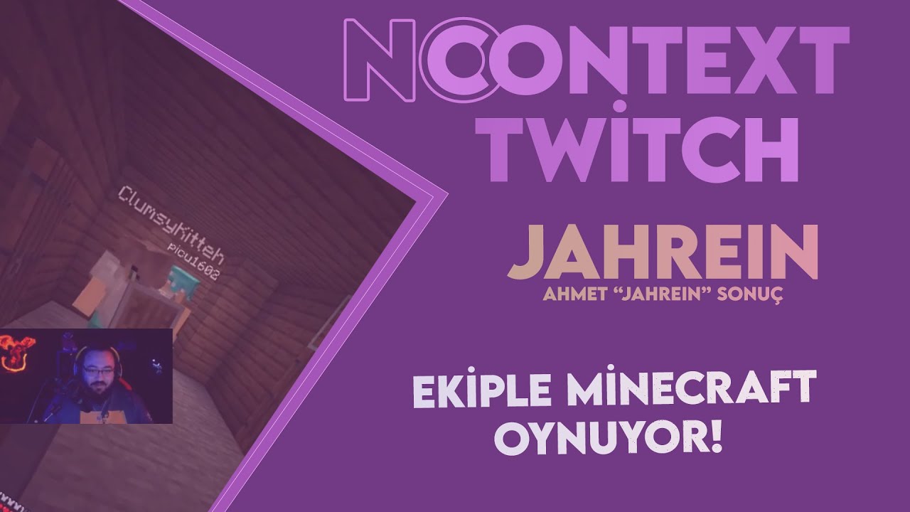 Jahrein Ekiple Minecraft Oynuyor!