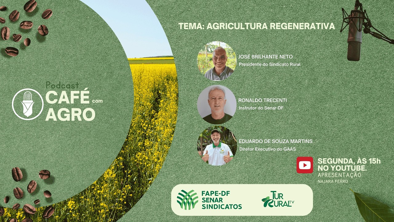 CAFÉ COM AGRO | TEMA: Agricultura regenerativa