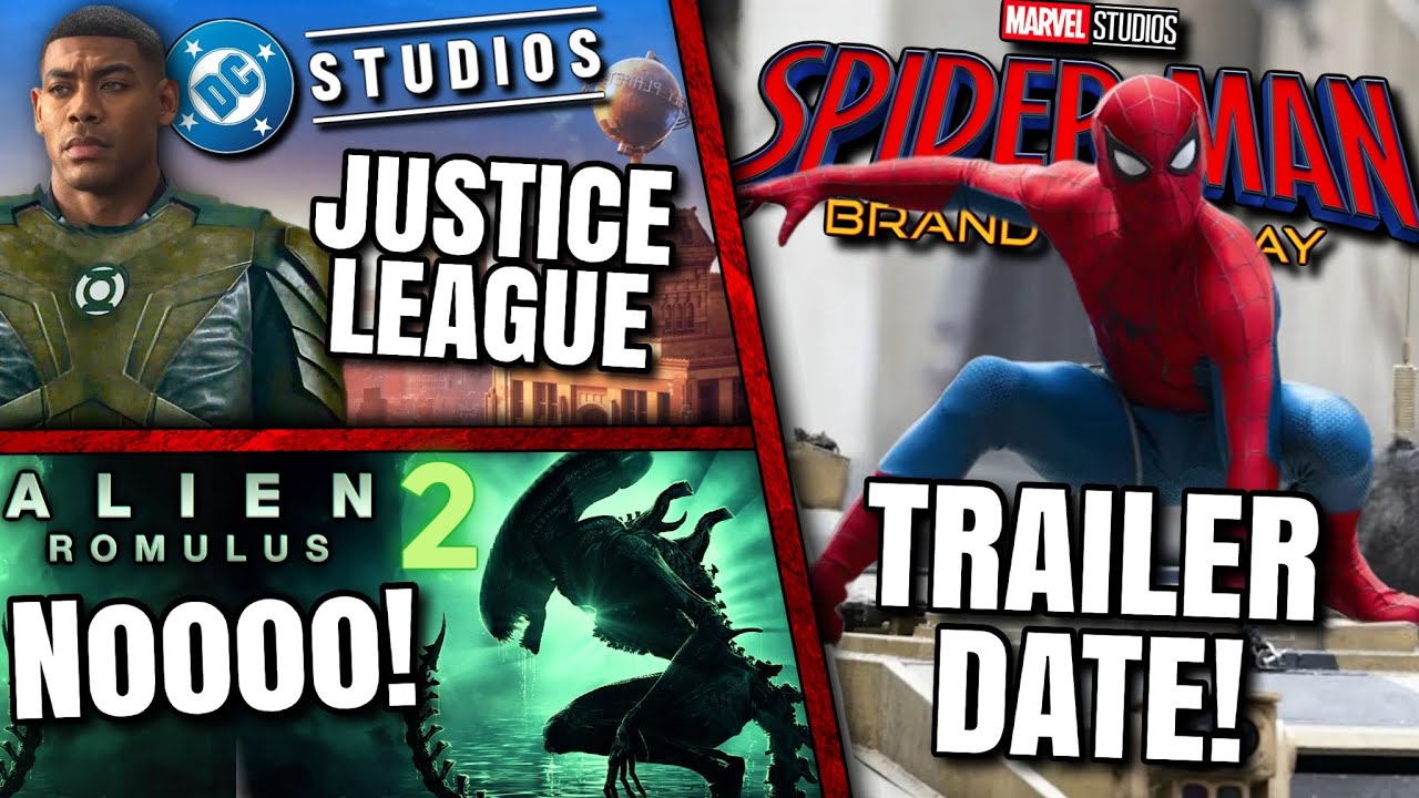 Spider-Man Trailer Update, Lanterns In Man Of Tomorrow, Alien Romulus 2 & MORE!!
