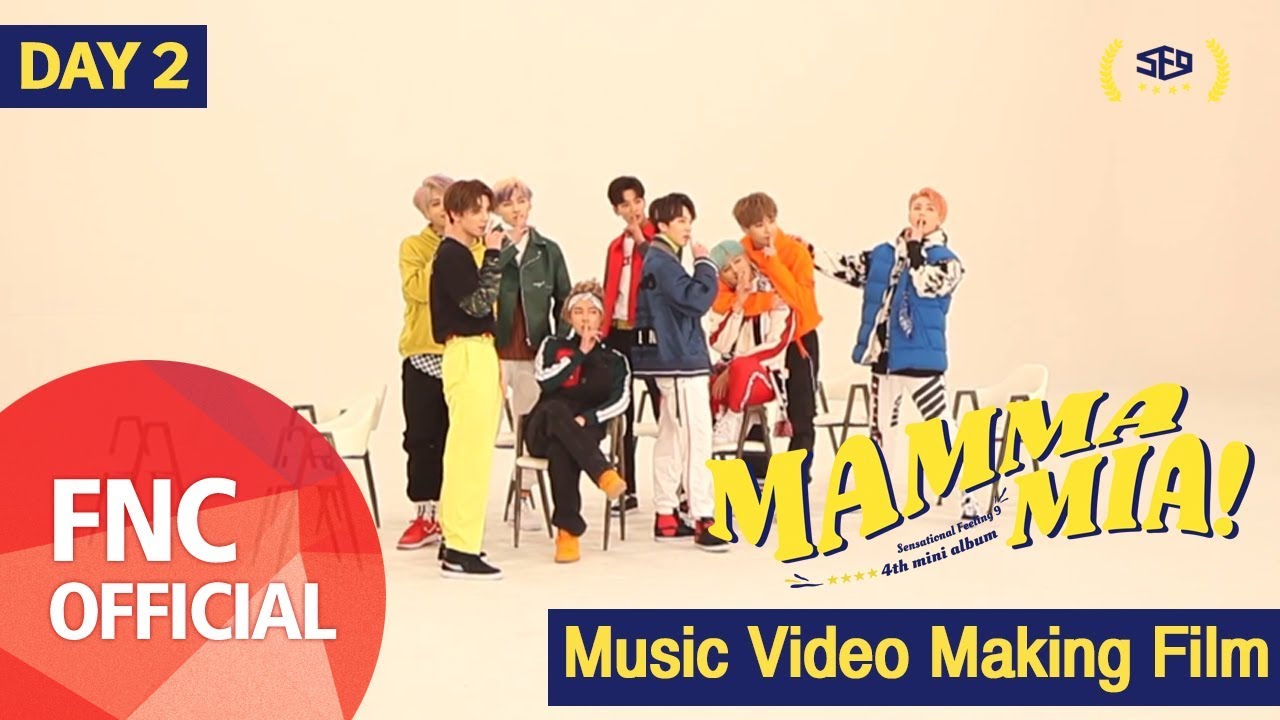 SF9 – MAMMA MIA M/V Making Film_DAY2