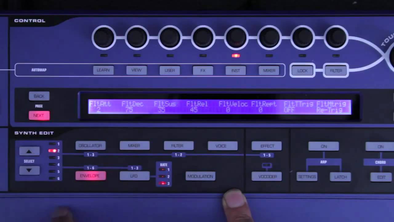 Novation // UltraNova: Creating sounds