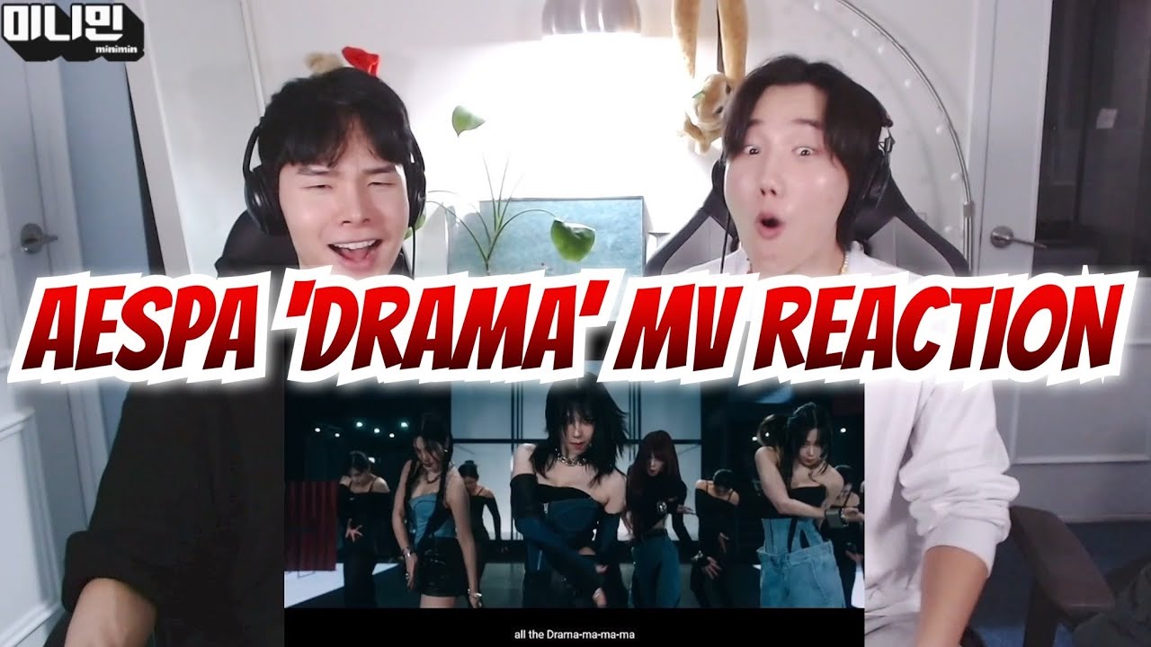 aespa 'Drama' MV REACTION | 에스파 '드라마' 뮤비 리액션