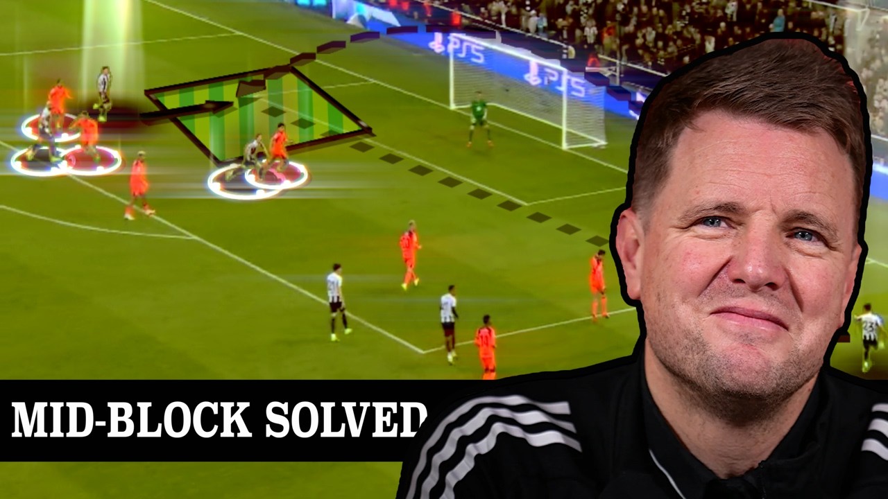How Newcastle Broke Barcelona’s Mid-Block