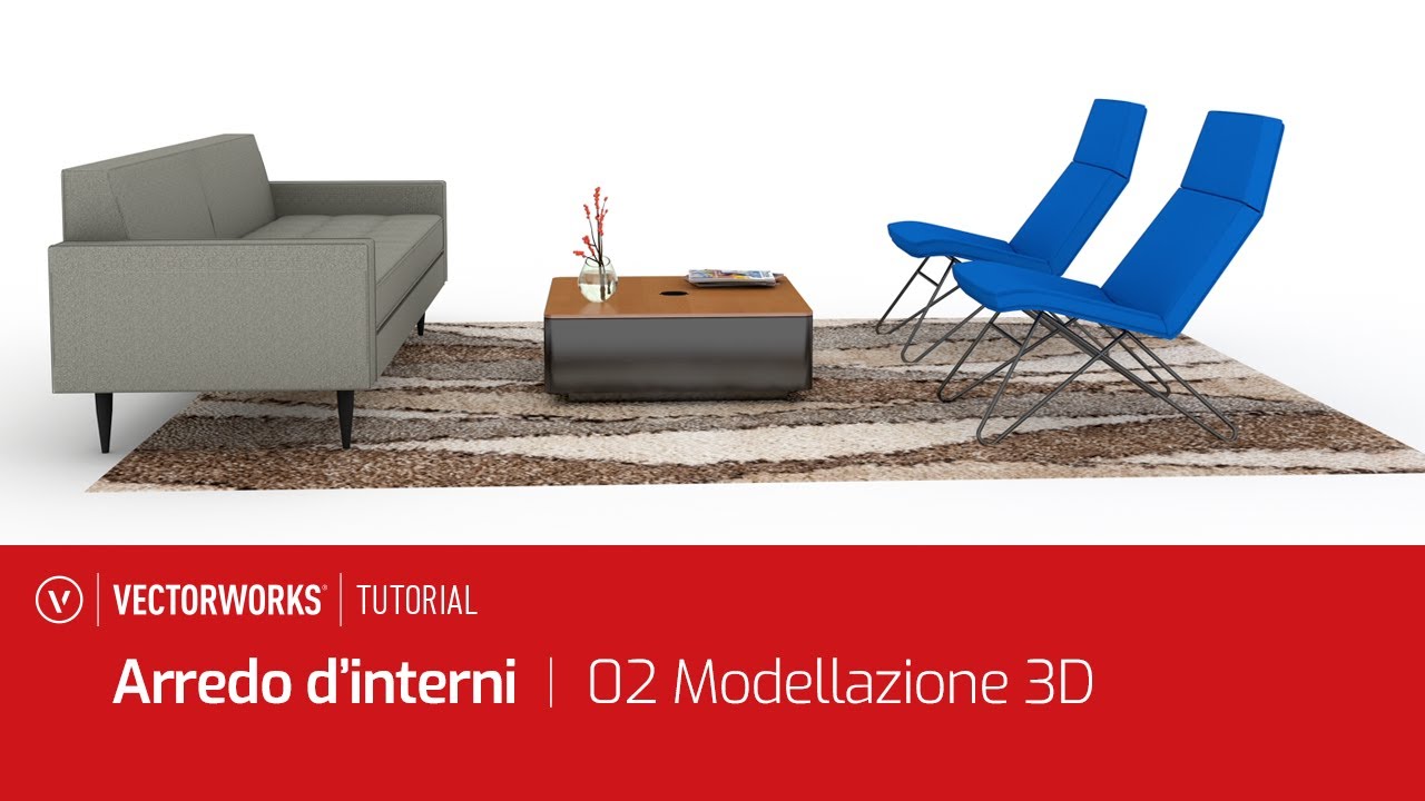 Arredo d'interni 02 | Modellazione 3D