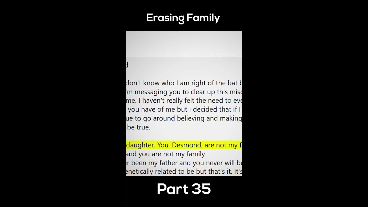 Reversing parental Alienation
