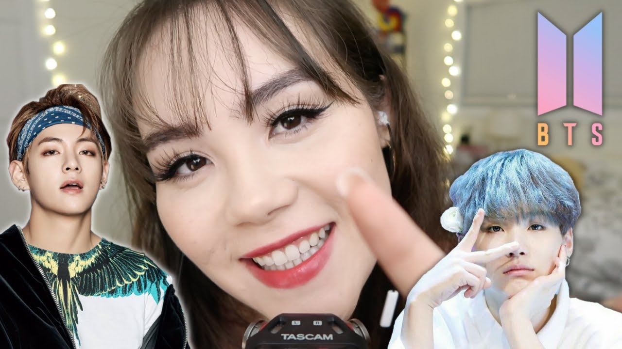 Whispering BTS Lyrics to you~! KPOP ASMR (Blood Sweat & Tears, Save Me, I need U+)